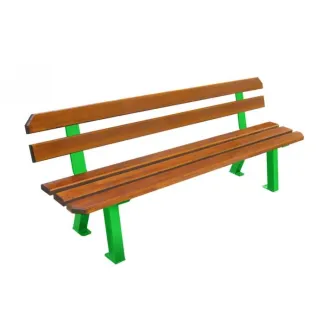 Banc public en bois Seattle