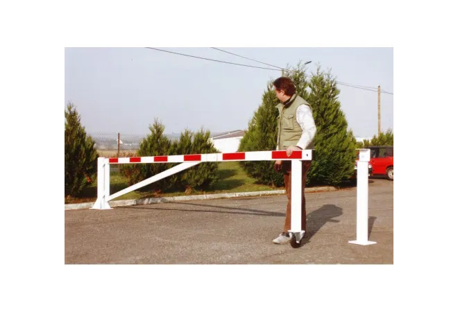 Barrière rotative pour rue piétonne