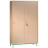 Armoire haute à porte coulissante pour école