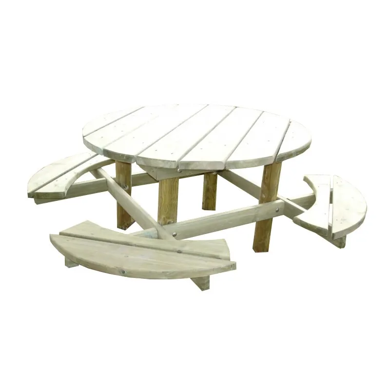 Table de picnic en bois Bosquet