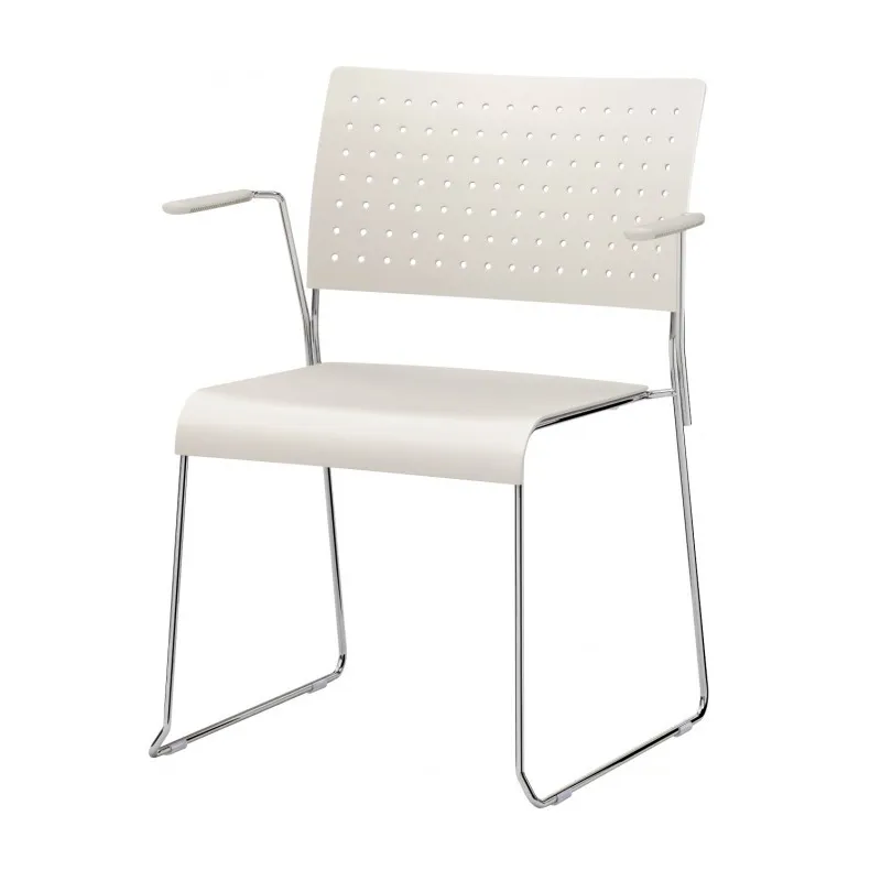 Chaise de collectivité empilable Lara blanche