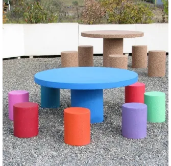 Table de pique-nique en béton pour enfants