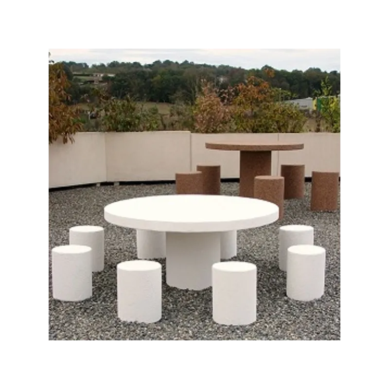 Table de pique-nique en béton pour enfants