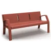 Banc public en polyéthylène 