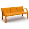 Banc public en polyéthylène 