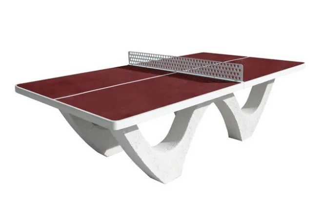 Tennis de table en béton pour collectivités