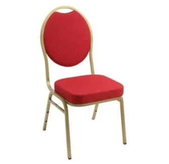 Chaise de banquet en velours pour soirées et réceptions