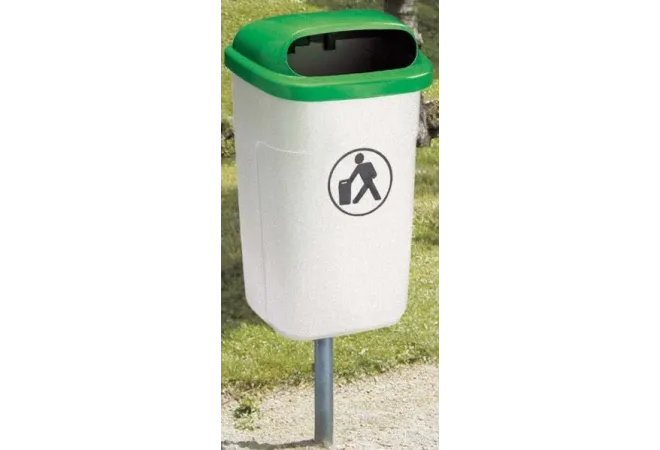 Corbeille plastique 50L