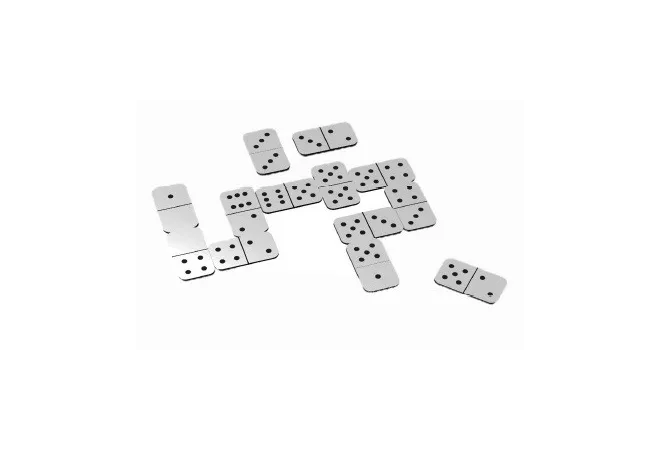 Jeu extérieur domino géant