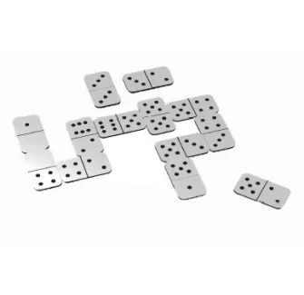 Jeu extérieur domino géant