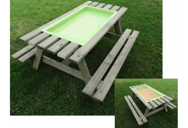 Table banc multi-activités