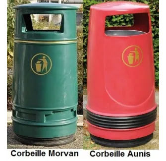 Corbeille extérieure Morvan & Aunis