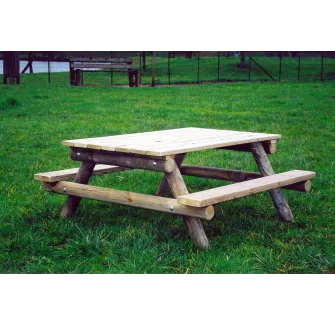 Table pique-nique en bois pour enfants