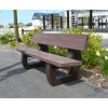 Banc public en plastique recyclé pour l'extérieur - modèle Patio en 180 cm - Leader Equipements