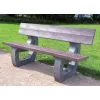 Banc public en plastique recyclé pour l'extérieur - modèle Patio en 150 cm - Leader Equipements