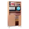 Armoire de rangement avec espace bibliothèque - Leader Equipements