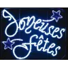 Décoration et illumination de Noël : guirlande Joyeuses Fêtes