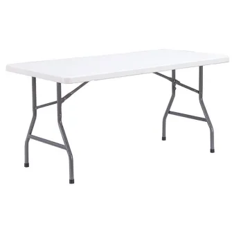 Fabricant table pliante pour collectivités en polypro - version 153 cm - Leader Equipements