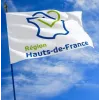 Drapeau sur hampe des Régions administratives françaises - Leader Equipements