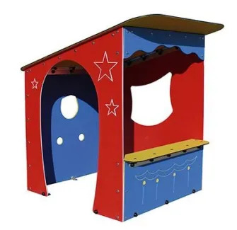 Théâtre de Marionnettes - cabane extérieure pour enfants - Leader Equipements