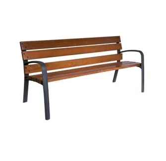 Banc public en bois Modo