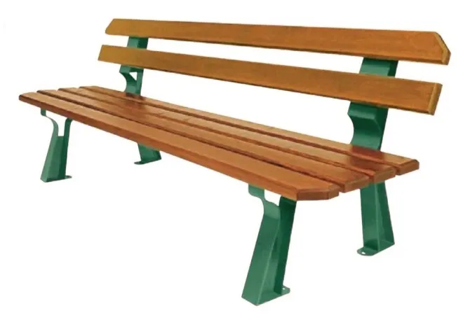 Banc public en bois Chicago