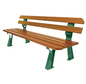 Banc public en bois Chicago