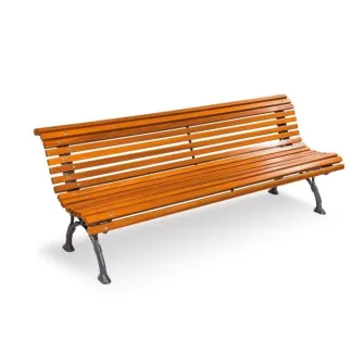 Banc public en bois Romantico