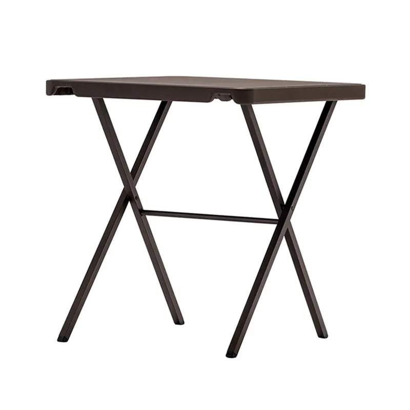 Table Bistro pliante en polypro marron