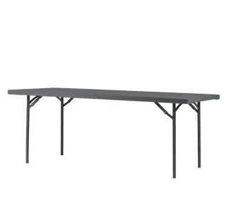 Table polypro extra longue pour 8 personnes