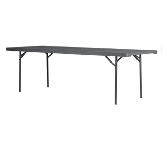 Grande table polypro 240 cm 8 personnes