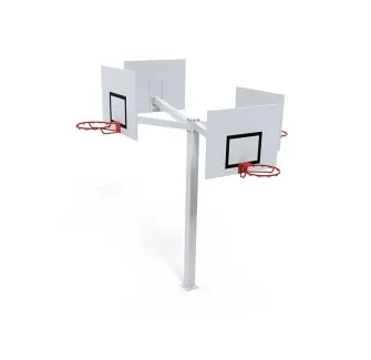 Tour de basket pour 4 buts de basket-ball