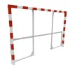 Cage de handball avec oreilles et base rabattables