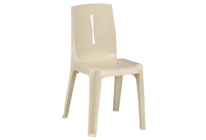 Chaise de collectivité en plastique empilable Salsa