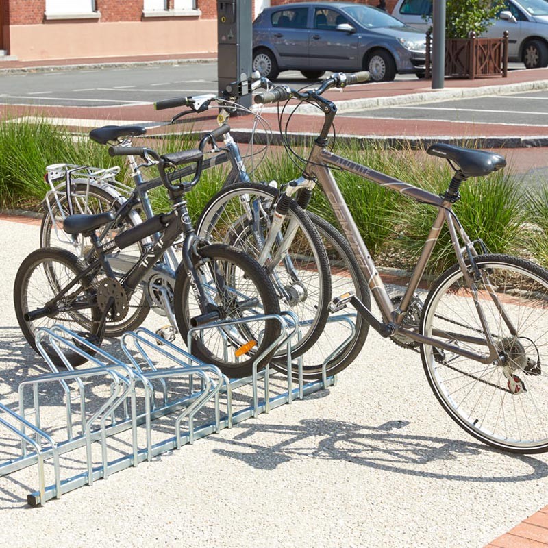 Râtelier à vélo - Mobilier d'extérieur en mélèze
