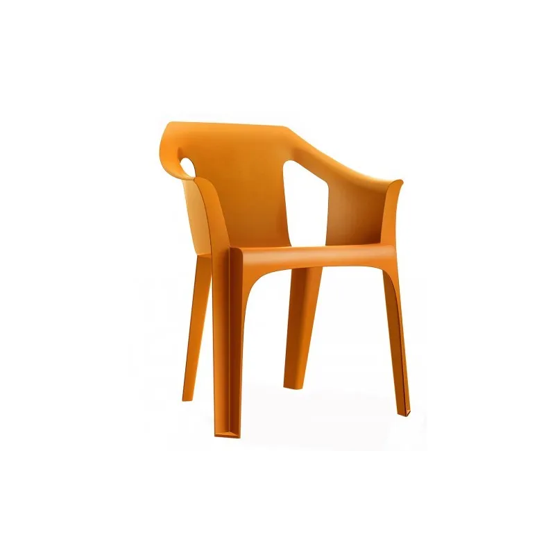 Fauteuil polypro tendance coloris orange