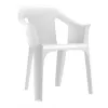 Fauteuil design blanc polypro