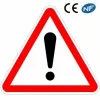 Panneau routier signalant un danger point d'exclamation (A14)