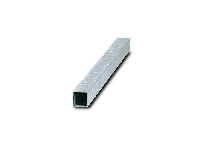 Poteau carré 40 x 40 x 2 mm pour panneau routier