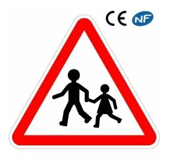 Panneau de circulation annonçant un endroit fréquenté par les enfants (A13a)