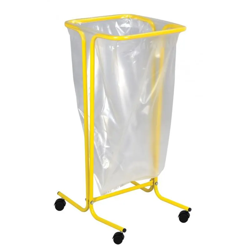 Porte sac poubelle roulant intérieur 110 Litres