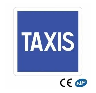 Panneau de circulation pour indication d'une station de taxis