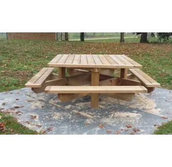 Table de picnic en pin