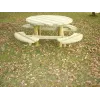 Table de picnic en bois Bosquet