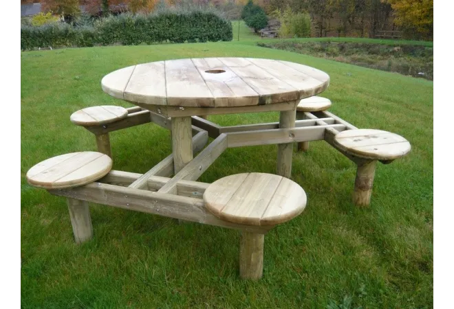 Table de picnic en bois Forest