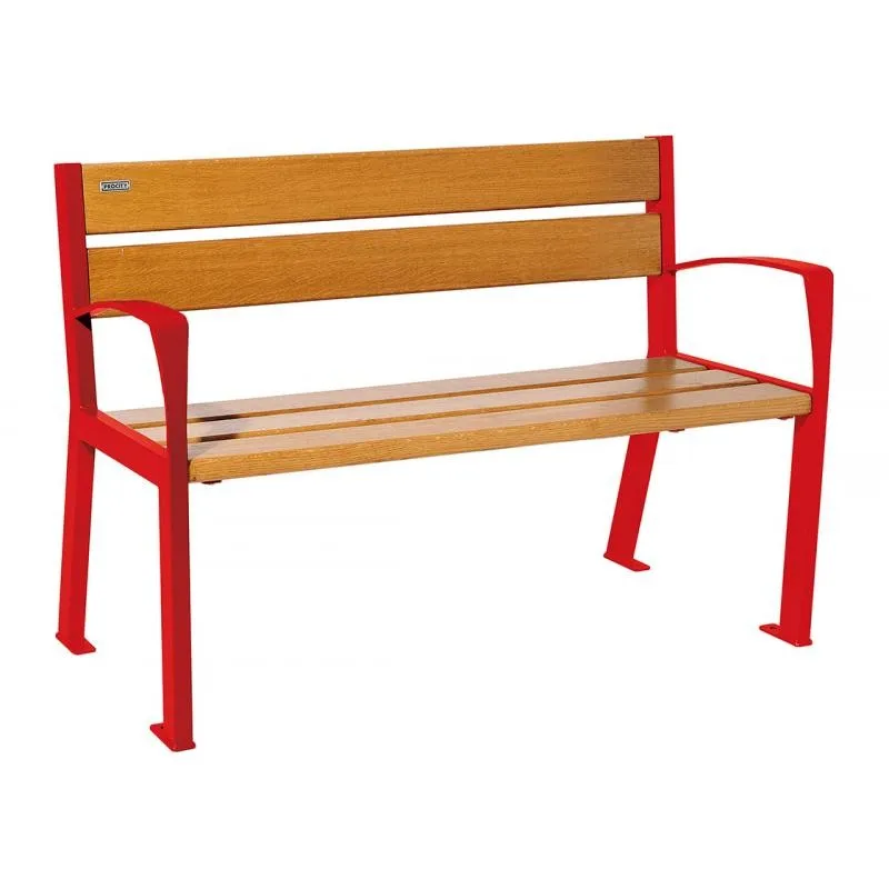 Banc extérieur Silaos - 5 lames