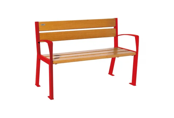 Banc extérieur Silaos - 5 lames