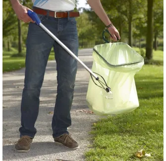 Pince de préhension pour ramasser les déchets