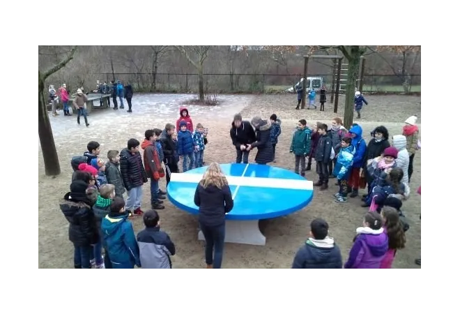 Table de Ping Pong Béton ronde