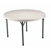 Table pliante ronde en polypropylène